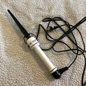 Hot Tools Professional Tapered Curling Wand HTBW1850 Black White Hair Curler